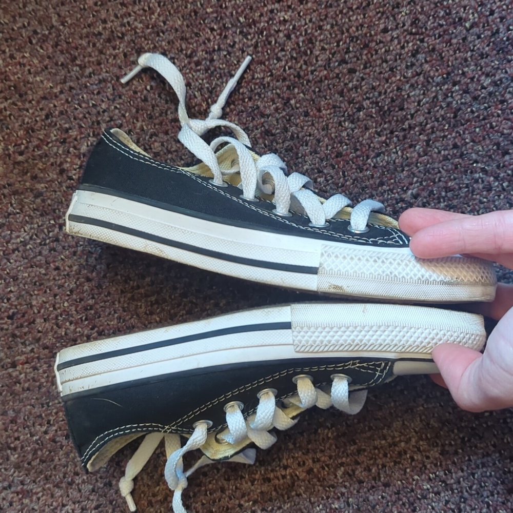 Classic Black Converse All Star Sneakers - Picture 4 of 7
